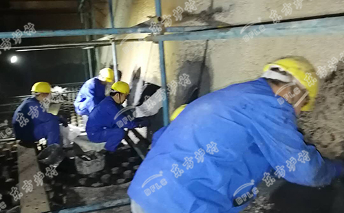 耐酸澆注料的詳細施工步驟